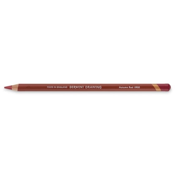 DRW2306517.jpg DERWENT DRAWING PENCIL AUTUMN RED 0900 - Image 1