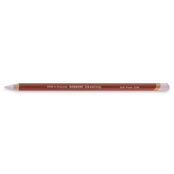 DRW2306525.jpg DERWENT DRAWING PENCIL SOFT VIOLET 2200 - Image 1