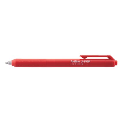 ARTLINE J-POP RETRACTABLE GEL PEN 0.7MM RED