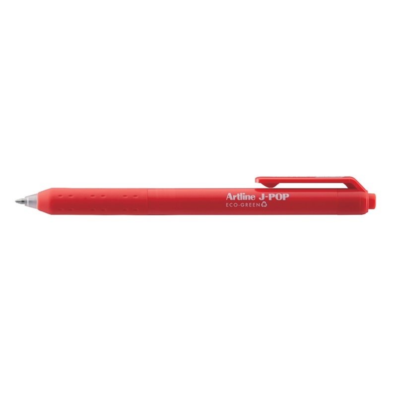 EGB-S260-07EC-R.jpg ARTLINE J-POP RETRACTABLE GEL PEN 0.7MM RED - Image 1