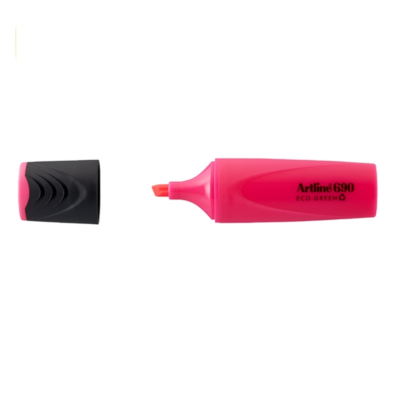 EK-690EC-FLP.jpg ARTLINE 690 HIGHLIGHTER 1-4MM FLUORESCENT PINK - Image 1