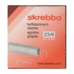 SKREBBA STAPLES No.23/6 [1000PCS]