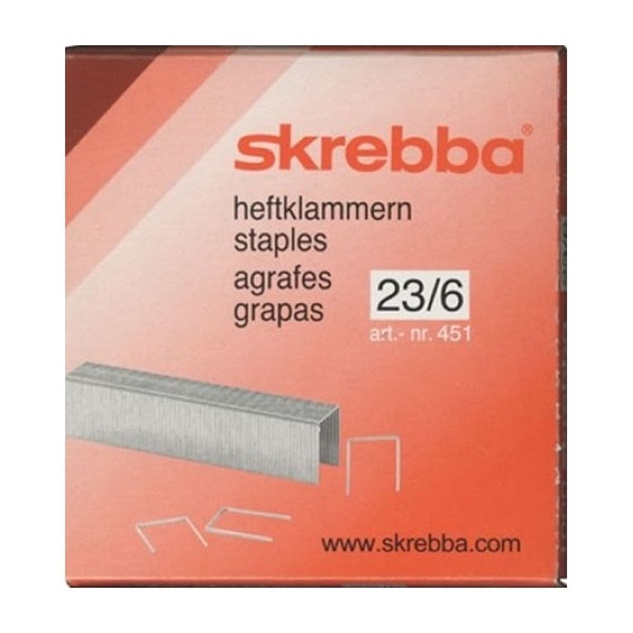 SKR451.jpg SKREBBA 23/6 STAPLES - Image 1
