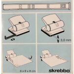 SKREBBA SKRE-PERFO 3 PERFORATOR RED [3.0MM] - Image 3