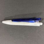 TOMBOW PFIT MINI BALLPOINT PEN WHITE/BLUE [WITH CLIP]