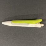 TOMBOW PFIT MINI BALLPOINT PEN WHITE/LIGHT GREEN [WITH CLIP]