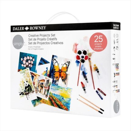 DALER ROWNEY SIMPLY CREATIVE PROJECT SET 108PCS [25 PROJECTS]