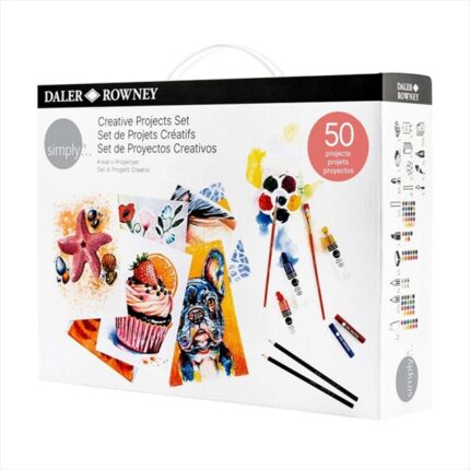 DALER ROWNEY SIMPLY CREATIVE PROJECT SET 159PCS [50 PROJECTS]