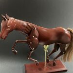 WOODEN MANIKIN HORSE 12IN/30CM - Image 2