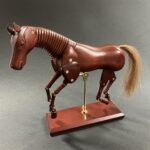 WOODEN MANIKIN HORSE 8IN/20CM - Image 2