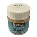 DEKA COLOR SAND ROYAL STONE EFFECT PAINT 50ML GOLD