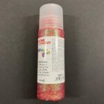KNORR PRANDELL GLITTER GLUE 50ML LIGHT RED