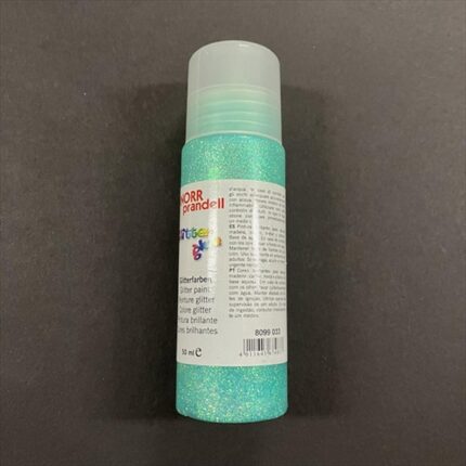 KNORR PRANDELL GLITTER GLUE 50ML AQUA BLUE