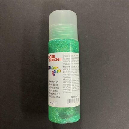 KNORR PRANDELL GLITTER GLUE 50ML TURQUOISE GREEN