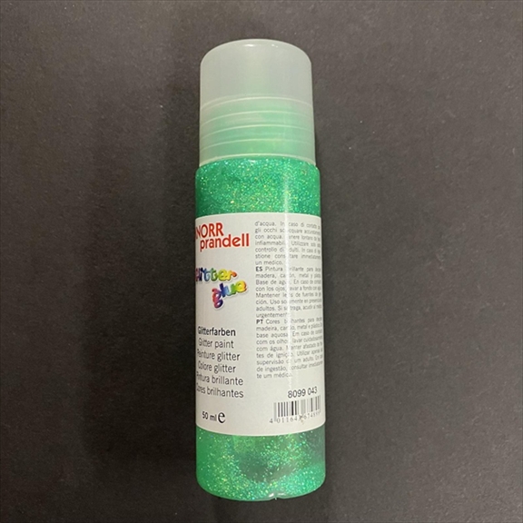 KP8099043.jpg KNORR PRANDELL GLITTER GLUE 50ML TURQUOISE GREEN - Image 1
