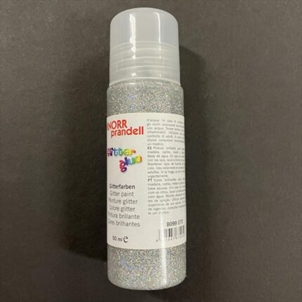 KNORR PRANDELL GLITTER GLUE 50ML SILVER