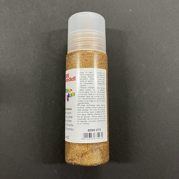 KP8099075.jpg KNORR PRANDELL GLITTER GLUE 50ML GOLD - Image 1