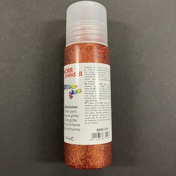 KP8099079.jpg KNORR PRANDELL GLITTER GLUE 50ML COPPER - Image 1
