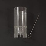 KNORR PRANDELL CANDLE MOULD CYLINDRICAL D.44X65MM