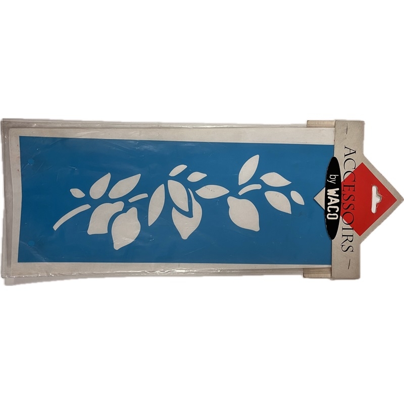 KP869205.jpg WACO ACCESSOIRS STENCIL 33X13CM LEMONS - Image 1