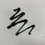 WACO GLAMOUR LINER GLITTER PAINT 25ML BLACK - Image 2