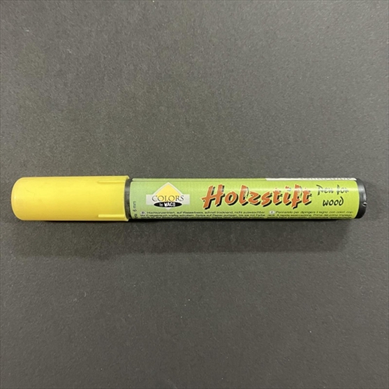 KP9231056.jpg WACO COLORS WOOD PEN/MARKER 6MM YELLOW - Image 1