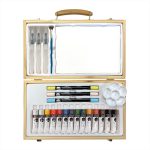 DALER ROWNEY SIMPLY WATERCOLOUR WOODEN BOX SET 38PCS - Image 3