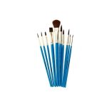 DALER ROWNEY SIMPLY WATERCOLOUR BRUSH SET [SH] 10PCS - Image 2