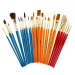 DALER ROWNEY SIMPLY MULTI TECHNIQUE BRUSH SET [SH] 25PCS - Image 2