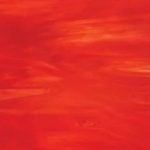 STAINED GLASS 30X30CM WIWO28 RED-ORANGE WISPY