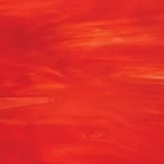 PPI02171068.jpg STAINED GLASS 30X30CM WIWO28 RED-ORANGE WISPY - Image 1